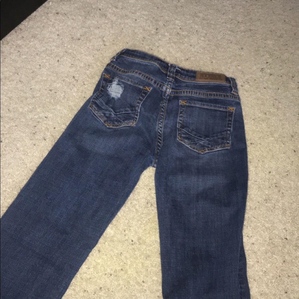 Denim rock and roll trouser jeans!